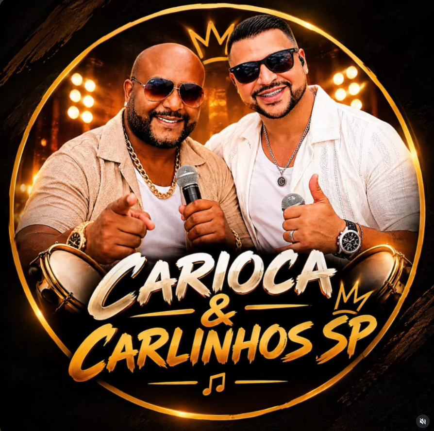 Carioca e Carlinhos SP em foto de divulgação de show